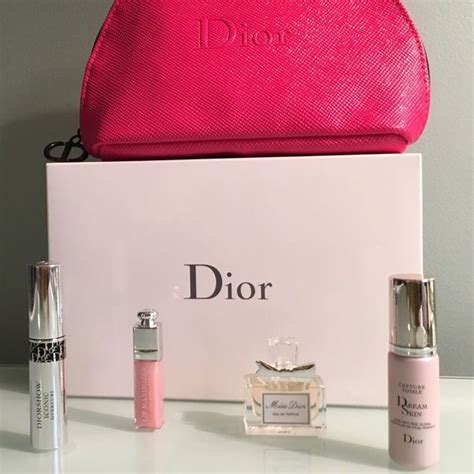 dior pink make up bag|Dior pink lilac lipstick.